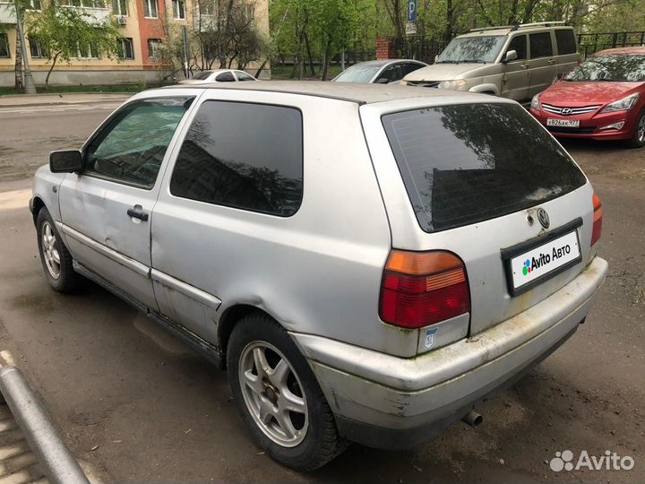 Volkswagen Golf 1.8 МТ, 1995, 218 000 км