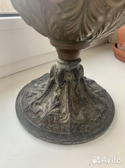 Немецкая керосиновая лампа винтаж