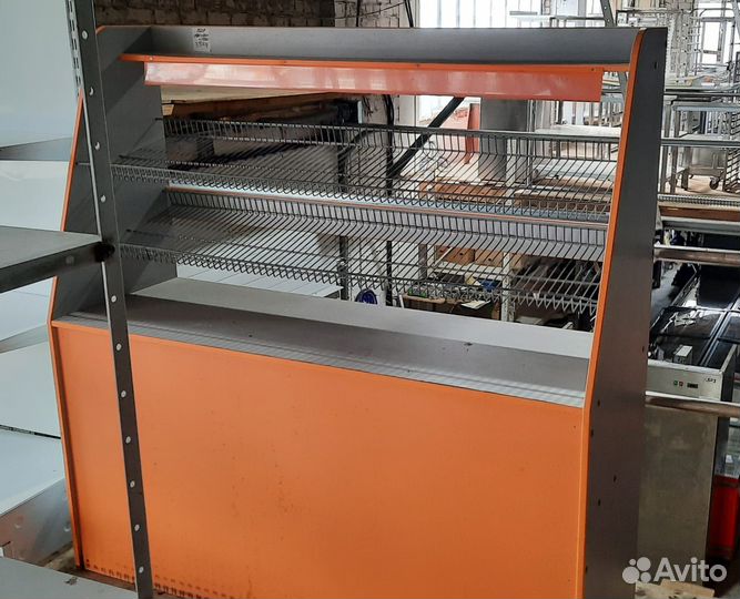 Прилавок стеллаж деревянный