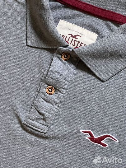 Поло мужское hollister оригинал