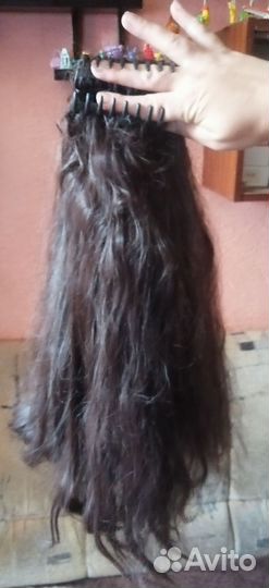 Парик на крабе+коса