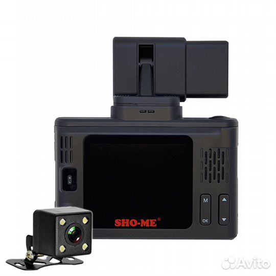 Видеорегистратор и радар детектор Sho-Me 2 камеры