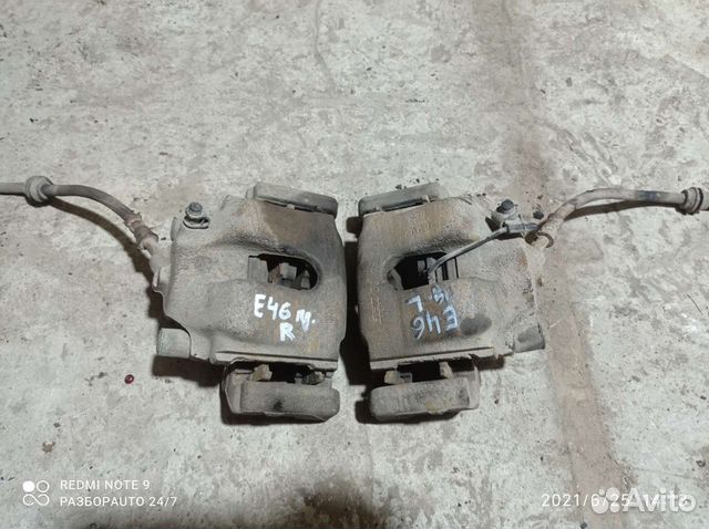 Суппорт передний правый бмв е46 m47