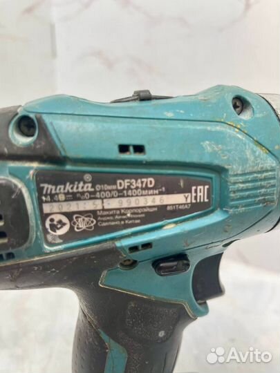 Шуруповерт makita DF347D 14.4v