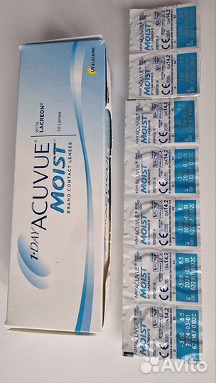 Линзы контактные однодневные acuvue