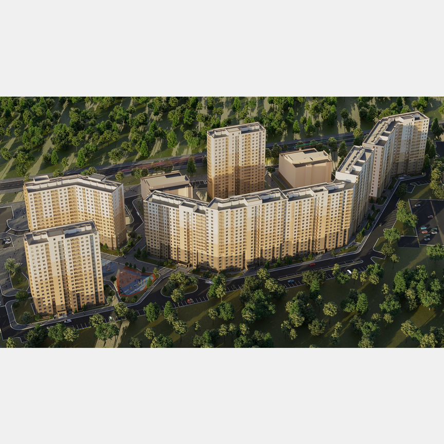 3-к. квартира, 79,7 м², 2/17 эт.