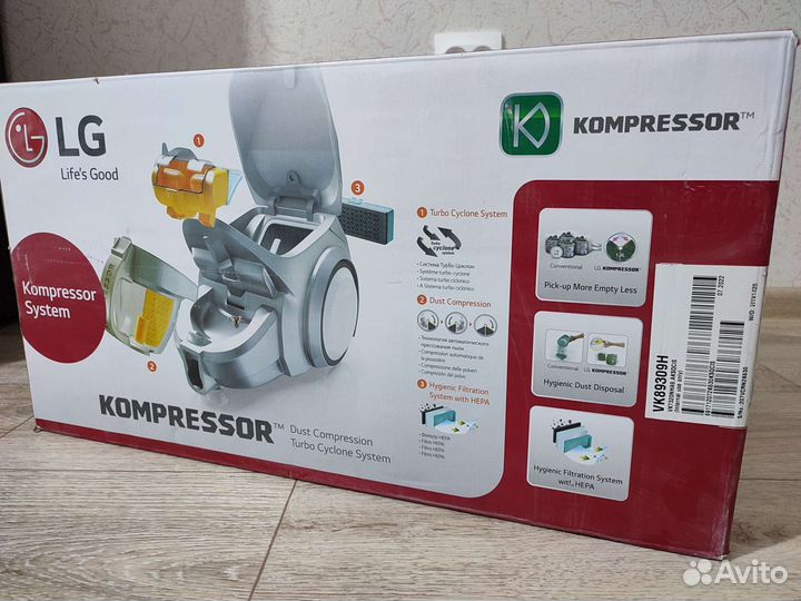 Пылесос LG kompressor