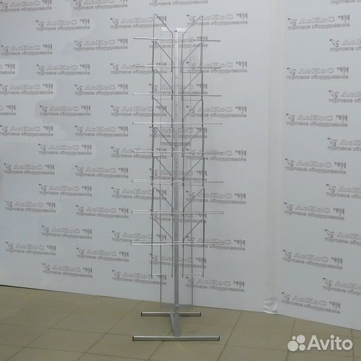 Стойка для прайсов и газет А3, напольная 8 ячеек