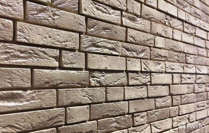 Фасадные панели Гранд-лайн яфасад кирпич колотый