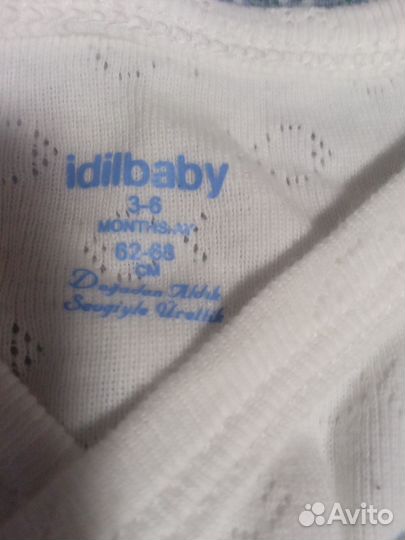 Боди для девочки 68 74