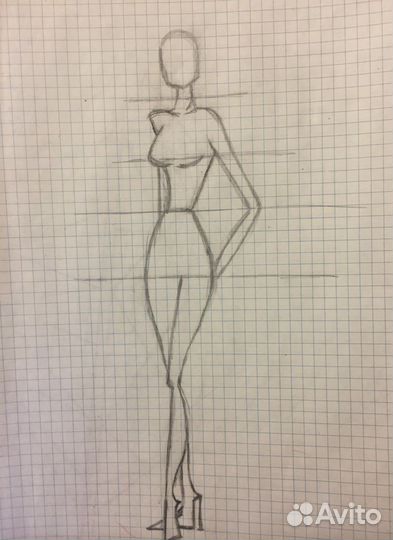 Эскизы одежды, Fashion иллюстратор