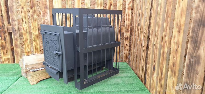 Банная печь Чугунка Сотка 16