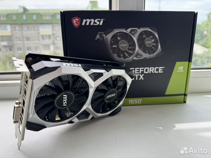 MSI nvidia GTX 1650 4Gb gddr6