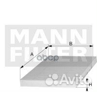 Фильтр салона CU23019 mann-filter