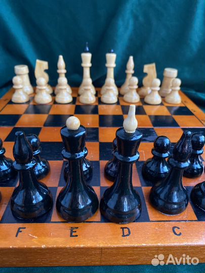 Шахматы СССР №39 деревянные