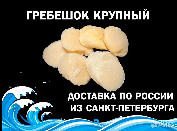 Гребешок крупный с производства