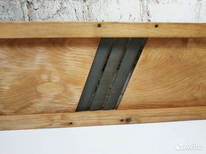 Тёрка для шинковки капусты, деревянная, СССР