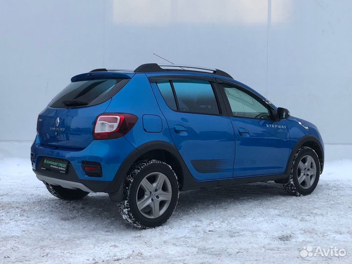 Renault Sandero Stepway 1.6 МТ, 2018, 117 660 км