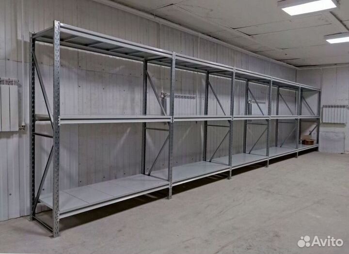 Стеллажи металлические для склада