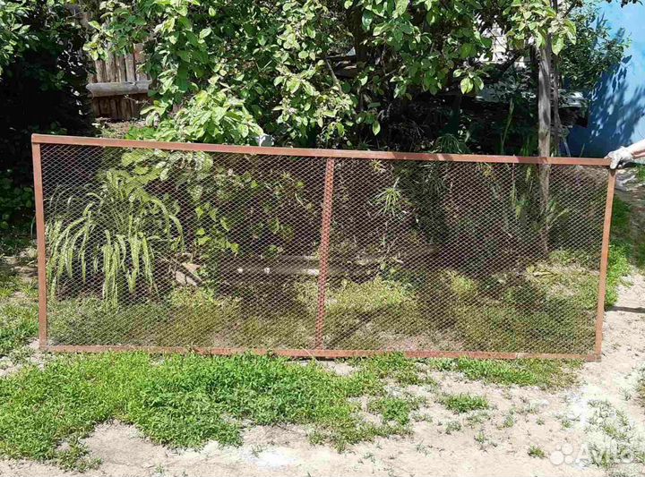 Забор металлический