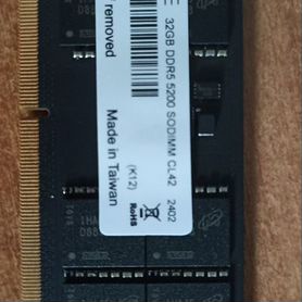 Оперативная память Foxline so-dimm DDR5 32G