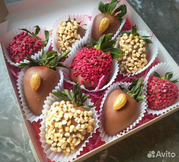 Клубника в шоколаде