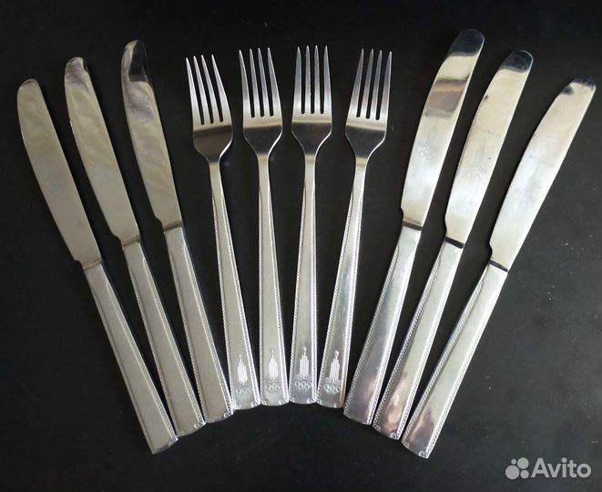 Столовые приборы СССР Олимпиада 80