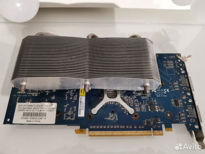 Видеокарта Nvidia GeForce 9600GT