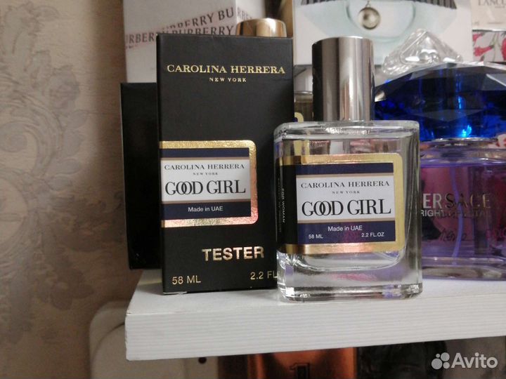 Духи туфелька Carolina herrera good girl гуд гёл