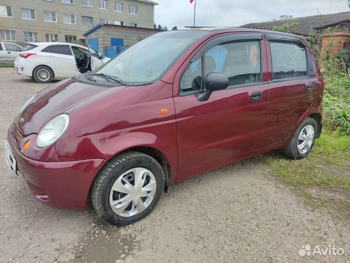 Daewoo Matiz 2007 красная