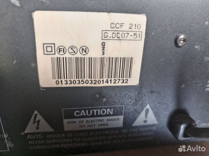 Дека кассетная