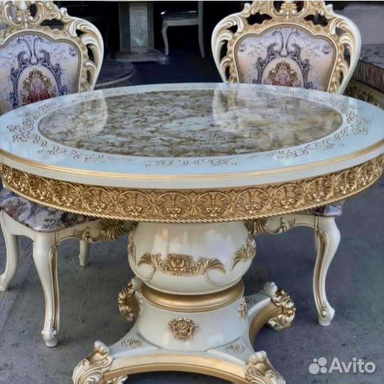 Столы и Стулья из Массива Дерева Новое v121