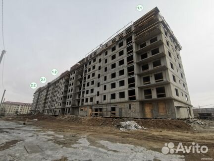 Ход строительства ЖК «АВИАТОR» 1 квартал 2022