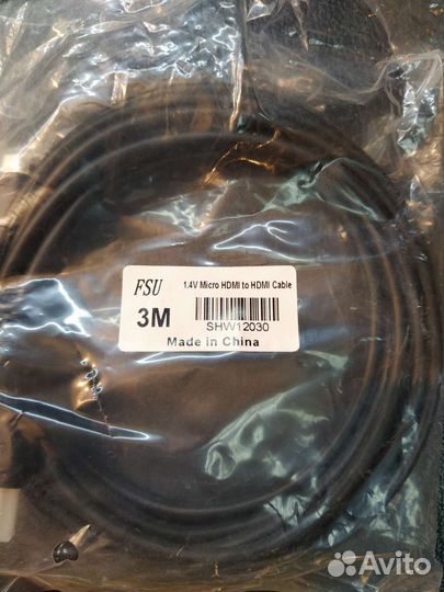 Кабель micro hdmi to hdmi