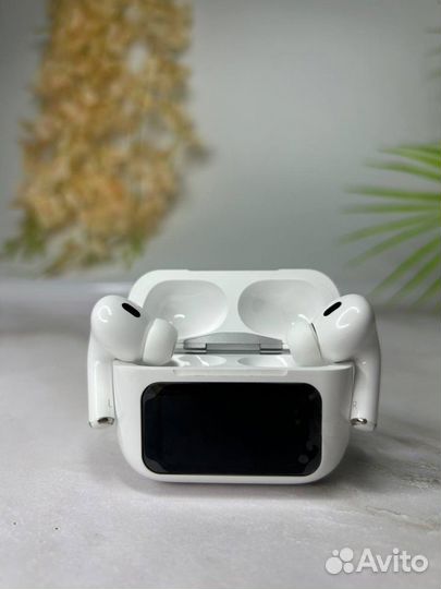 Беспроводные наушники apple airpods с дисплеем