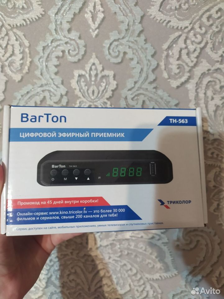 Цифровой эфирный приемник BarTon