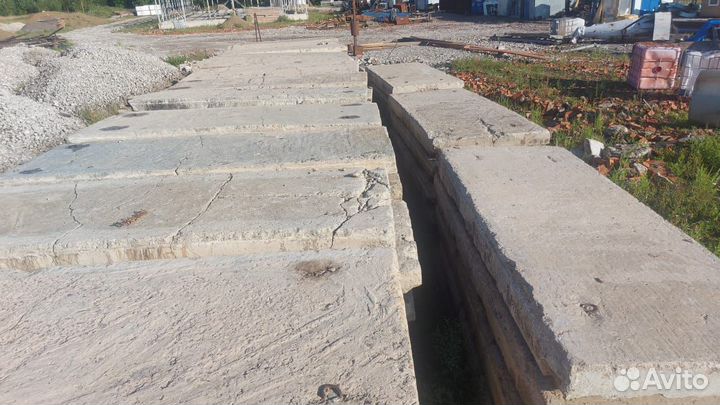 Бетонные плиты дорожные 100 шт