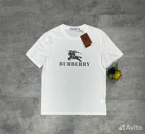 Футболка Burberry (4 Цвета)