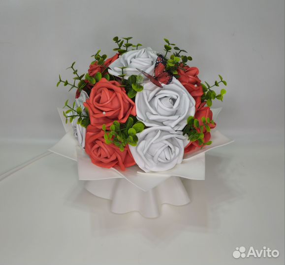 Красивый ночник-букет из роз,оригинальный подарок