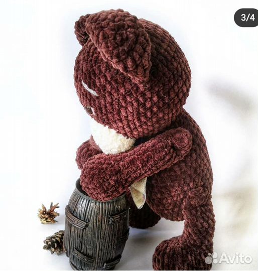 Мишка Тедди ручная работа