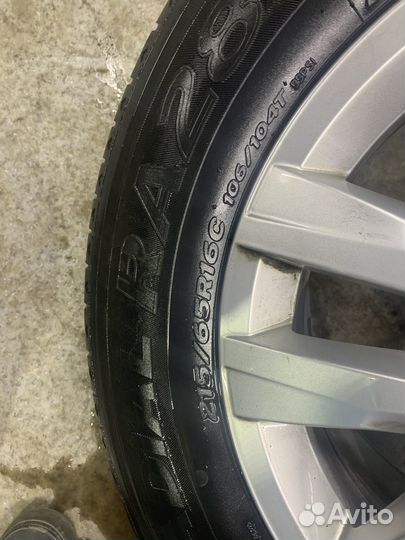 Продам 4 шины 215/65R16C