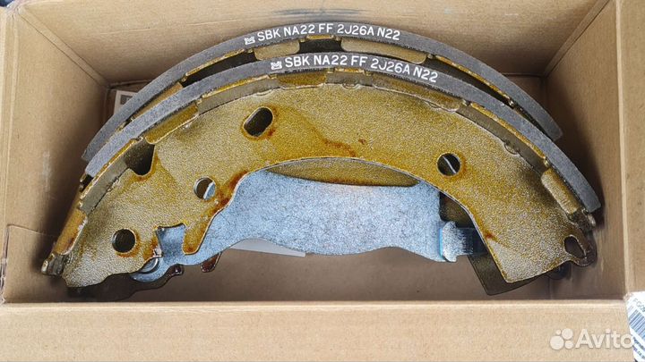 Тормозные колодки kia rio 4