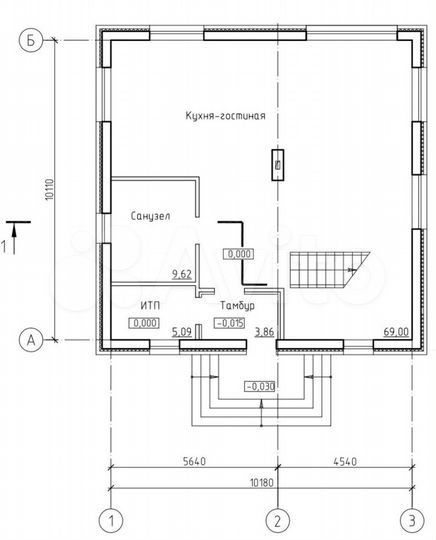 Коттедж 237 м² на участке 14 сот.