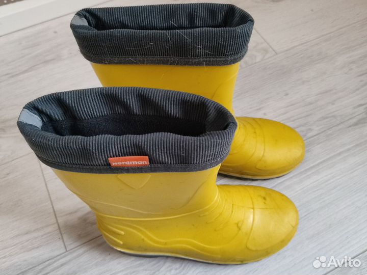 Резиновые сапоги nordman, 33 размер