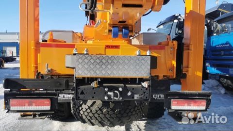 Автовышка (агп) hansin 45м. камаз 43118