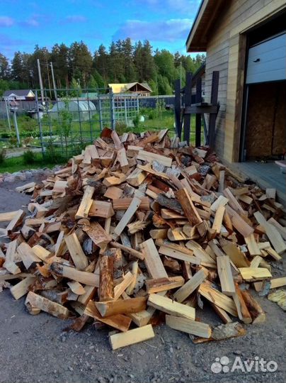 Дрова Осина навалом в Ленобласти любого объема