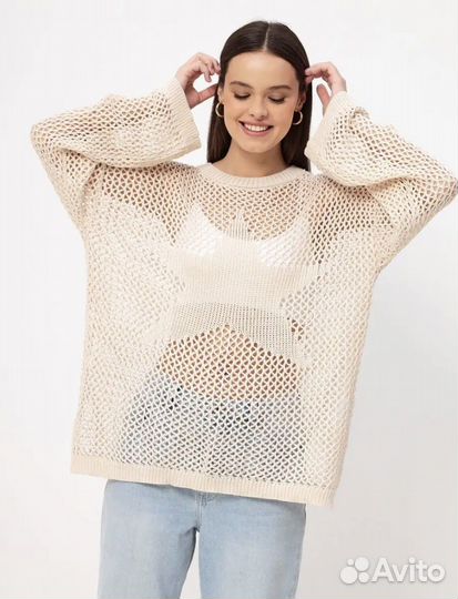 Сетка кофта белая y2k