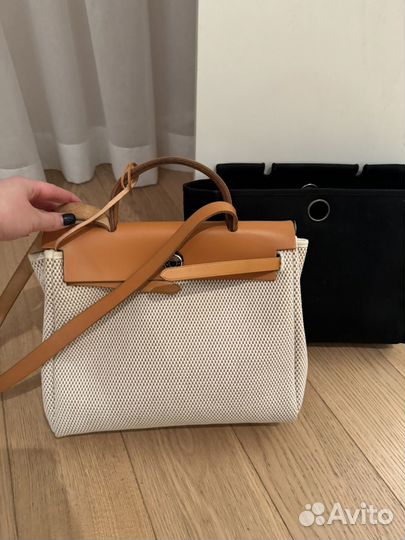 Сумка hermes herbag 31 оригинал