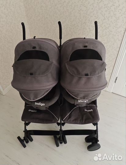 Коляска-трость для двойни