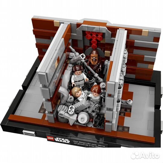 Набор Lego Star Wars 75339 Death Star Trash Compactor Diorama